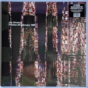 Joy Division 140g Rainbow Splatter Colored Vinyl NEW LIVE Preston February 1980